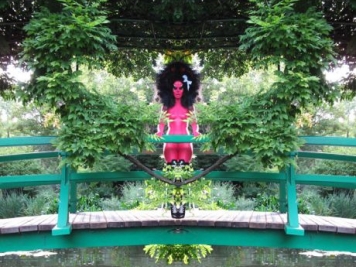 Punk Rock Meets Monet in E.V. Day's Giverny