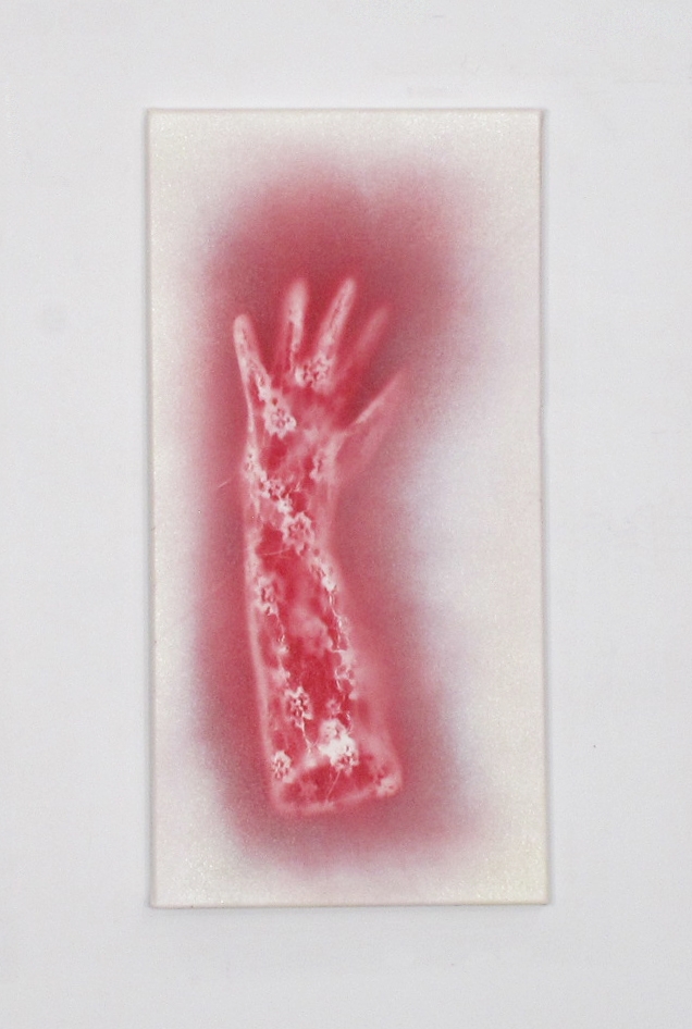 Ghost Angel&rsquo;s Glove 2, 2010, Enamel on Canvas