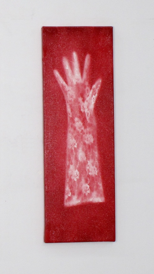 Ghost Angel&rsquo;s Glove 3, 2010, Enamel on Canvas