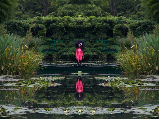 Bunnies in the Lily Pond: E.V. Day and Kembra Pfahler at Giverny