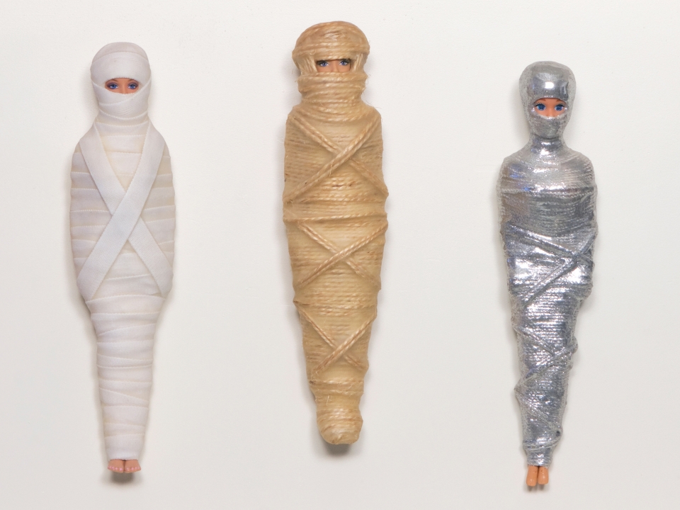 Mummified Barbies